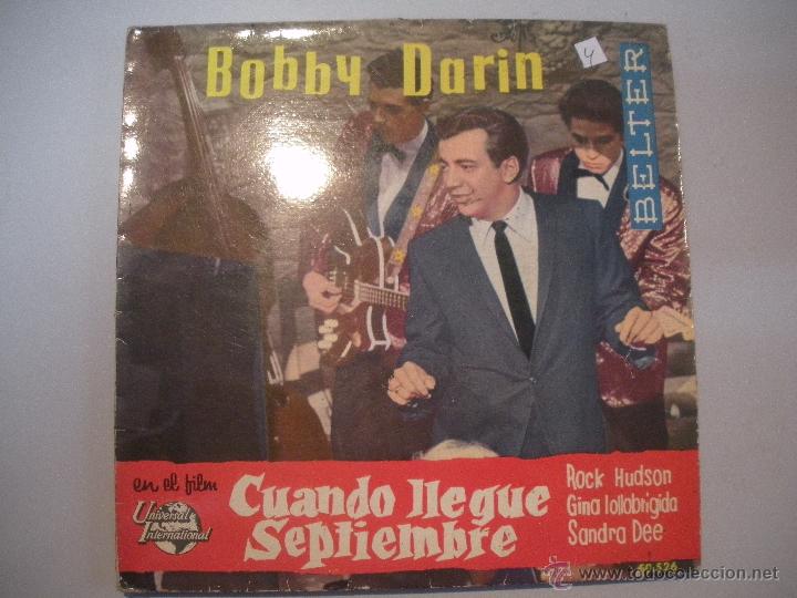 Discos de vinilo: MAGNIFICO SINGLE DE - BOBBY - DARIN - - Foto 1