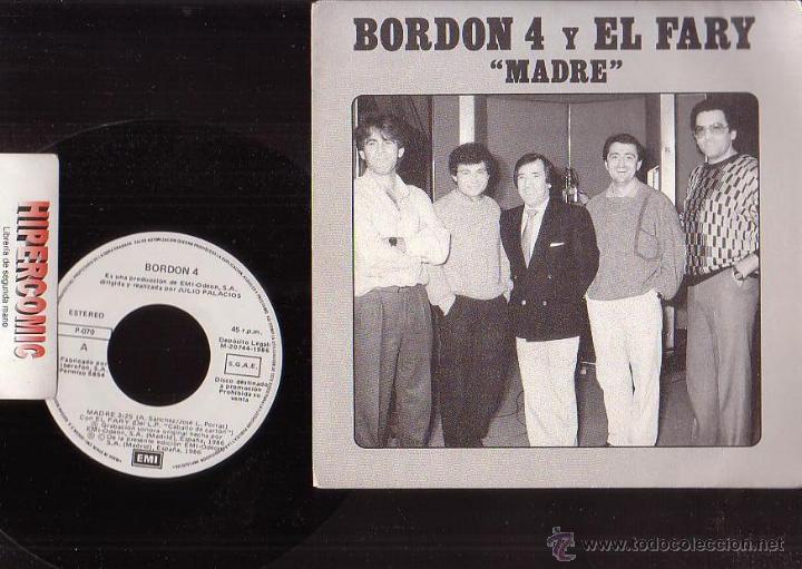 Discos de vinilo: BORDON 4 CON EL FARY - MADRE - Foto 1