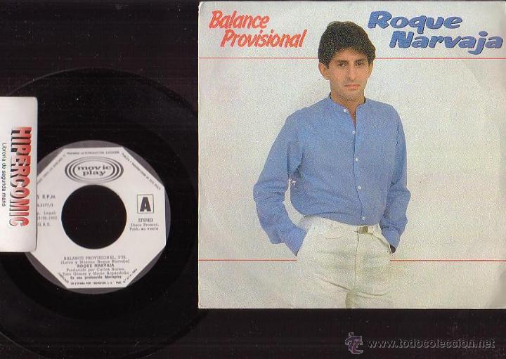Discos de vinilo: DISCO ROQUE NARVAJA - BALANCE PROVISIONAL - Foto 1