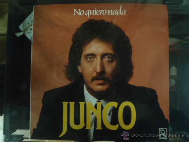 Discos de vinilo: JUNCO NO QUIERO NADA,HORUS,1989,SPAIN. - Foto 1