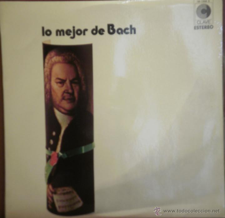 Discos de vinilo: LP LO MEJOR DE BACH. CLAVE 1972 - Foto 1