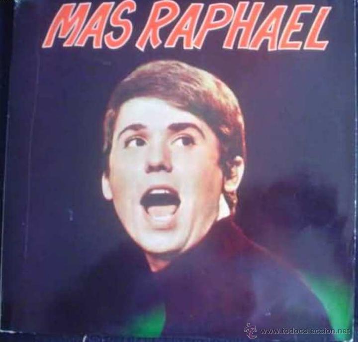 Discos de vinilo: LP argentino de Raphael a&ntilde;o 1968 - Foto 1