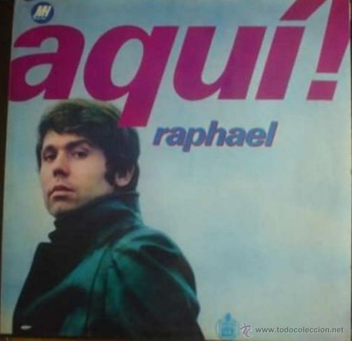 Discos de vinilo: LP argentino de Raphael a&ntilde;o 1969 - Foto 1