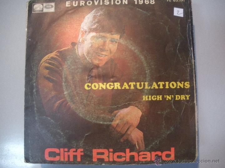 Discos de vinilo: MAGNIFICO SINGLE DE - CLIFF - RICHARD - - Foto 1