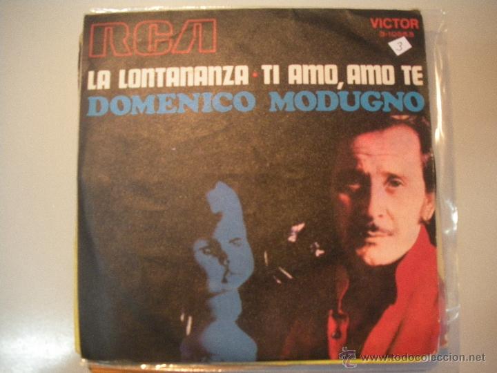 Discos de vinilo: MAGNIFICO SINGLE DE - DOMENICO - MODUGNO - - Foto 1