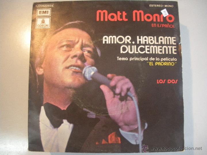 Discos de vinilo: MAGNIFICO SINGLE DE- MATT- MONRO - - Foto 1