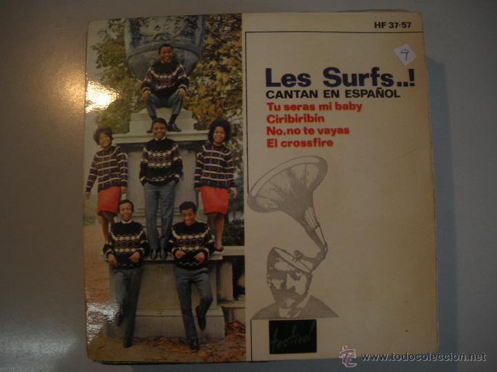 Discos de vinilo: MAGNIFICO SINGLE DE - LES - SURFS- - Foto 1