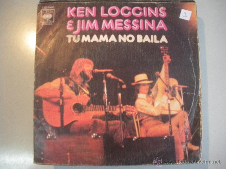 Discos de vinilo: MAGNIFICO SINGLE DE - KEN - LOGGINS E JIM MESSINA - - Foto 1