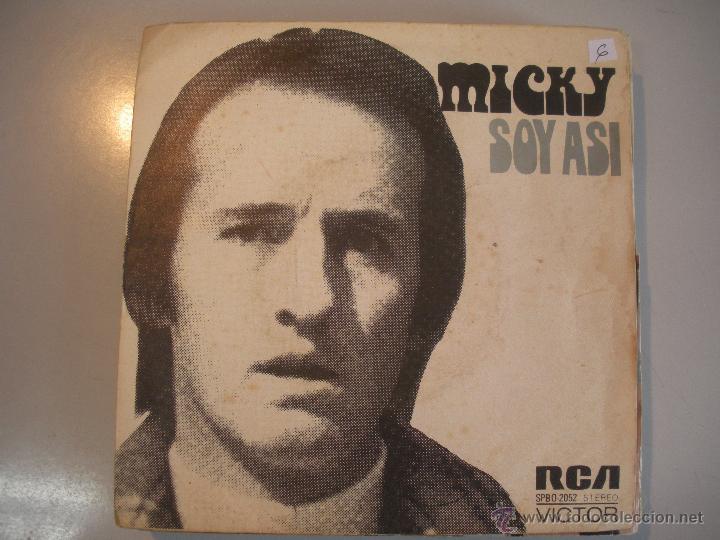 Discos de vinilo: MAGNIFICO SINGLE DE - MICKY - - Foto 1