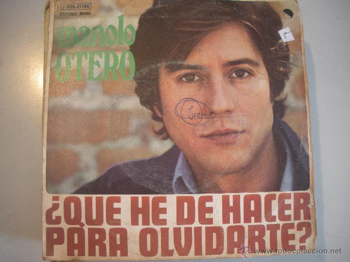 Discos de vinilo: MAGNIFICO SINGLE DE - MANOLO - OTERO - - Foto 1