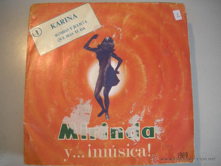 Discos de vinilo: MAGNIFICO SINGLE DE - KARINA - - Foto 1