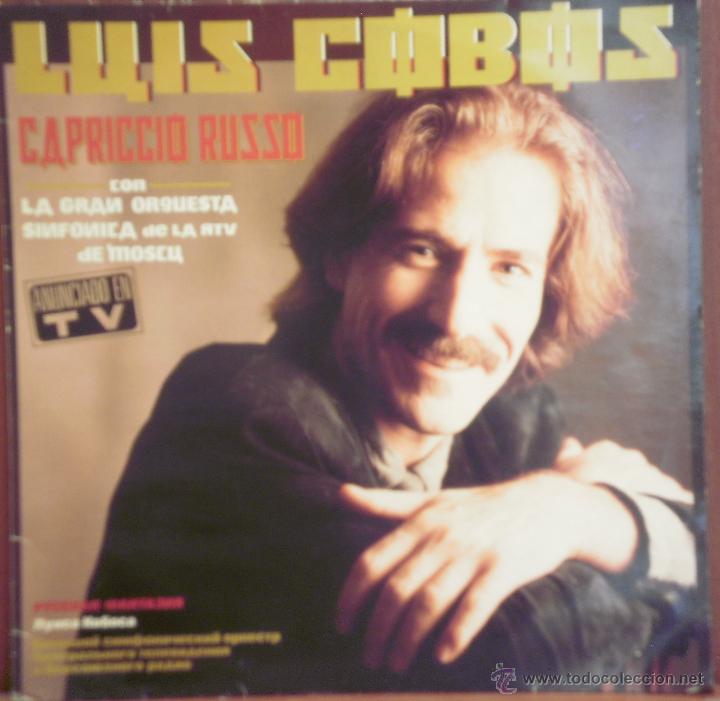 Discos de vinilo: LP LUIS COBOS CAPRICCIO RUSSO.CBS 1986 - Foto 1