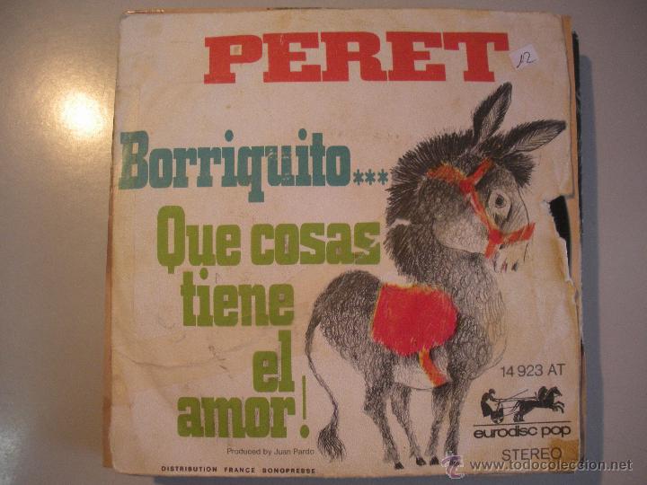 Discos de vinilo: MAGNIFICO SINGLE DE - PERET - - Foto 1