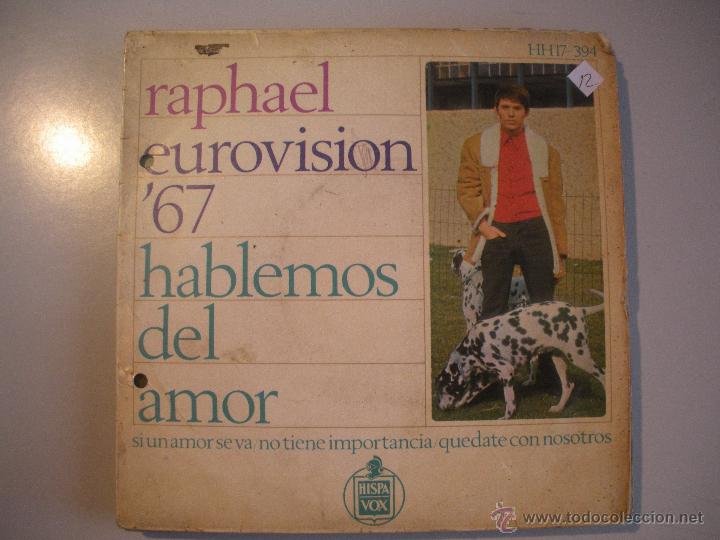 Discos de vinilo: MAGNIFICO SINGLE DE - RAPHAEL - - Foto 1