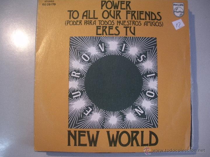 Discos de vinilo: MAGNIFICO SINGLE DE NEW - WORLD - - Foto 1