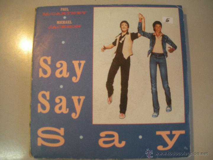 Discos de vinilo: MAGNIFICO SINGLE DE - PAUL - MACCARTNEY Y MICHAEL - JACKSON - - Foto 1