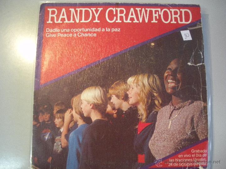 Discos de vinilo: MAGNIFICO SINGLE DE - RANDY - CRAWFORD - - Foto 1