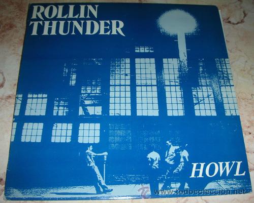 Discos de vinilo: ROLLIN THUNDER - HOWL - LP ASPA 1987 - Foto 1