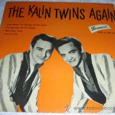 Discos de vinilo: THE KALIN TWINS AGAIN - EP BRUNSWICK ESPAÑOL 1961. Lote 43392586