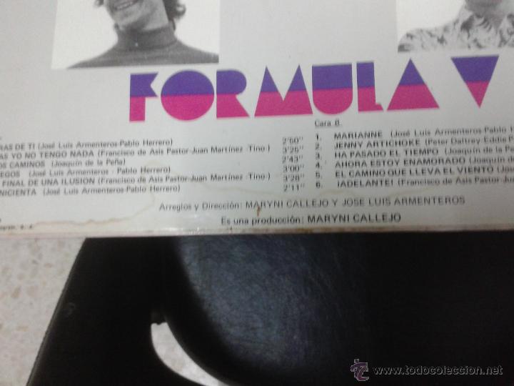 Discos de vinilo: LP adelante Formula V - Foto 2