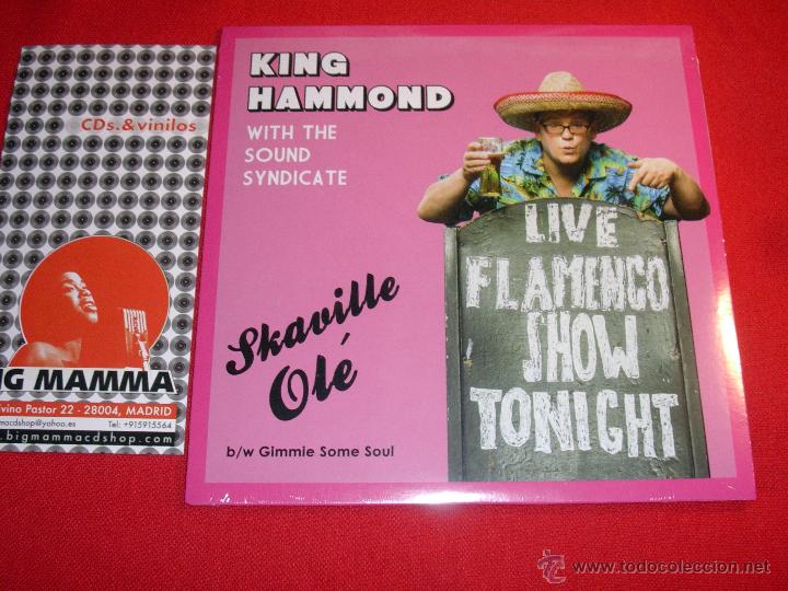Discos de vinilo: king hammond  skaville  ole  single - Foto 1