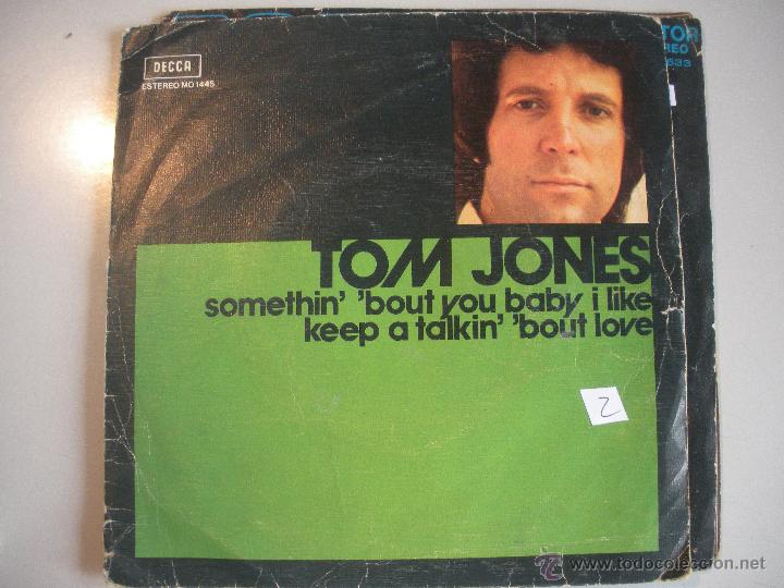 Discos de vinilo: MAGNIFICO SINGLE DE - TOM - JONES - - Foto 1