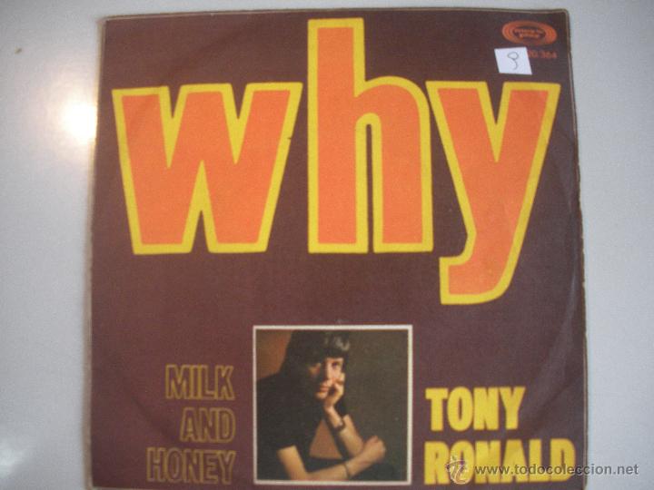 Discos de vinilo: MAGNIFICO SINGLE DE - TONY - RONALD - - Foto 1