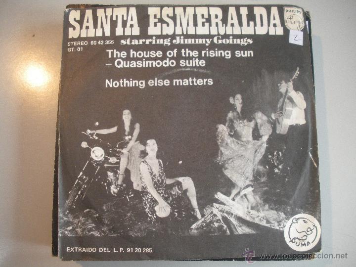 Discos de vinilo: MAGNIFICO SINGLE DE - SANTA - ESMERALDA - - Foto 1
