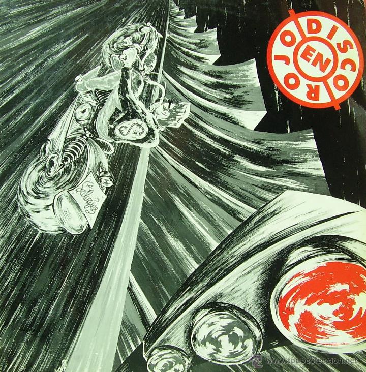Discos de vinilo: LOS SALVAJES - DISCO EN ROJO LP + INFO 1990 - Foto 1