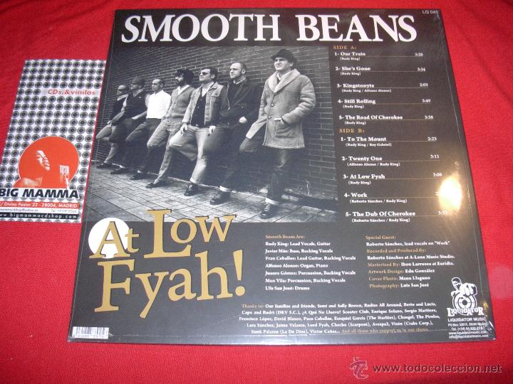 Discos de vinilo: smooth beans  at low fyah   lp - Foto 2