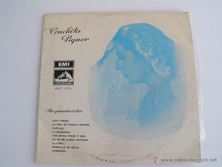Discos de vinilo: CONCHITA PIQUER - SUS GRANDES EXITOS - Foto 1