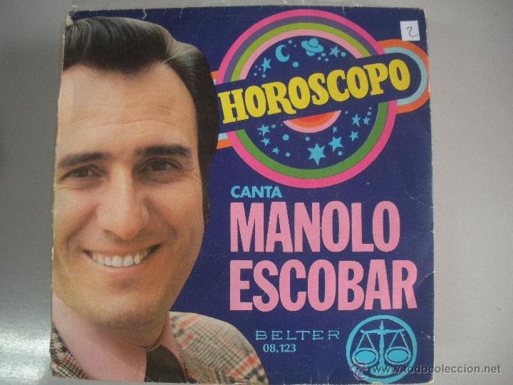 Discos de vinilo: MAGNIFICO SINGLE DE - MANOLO - ESCOBAR _ - Foto 1
