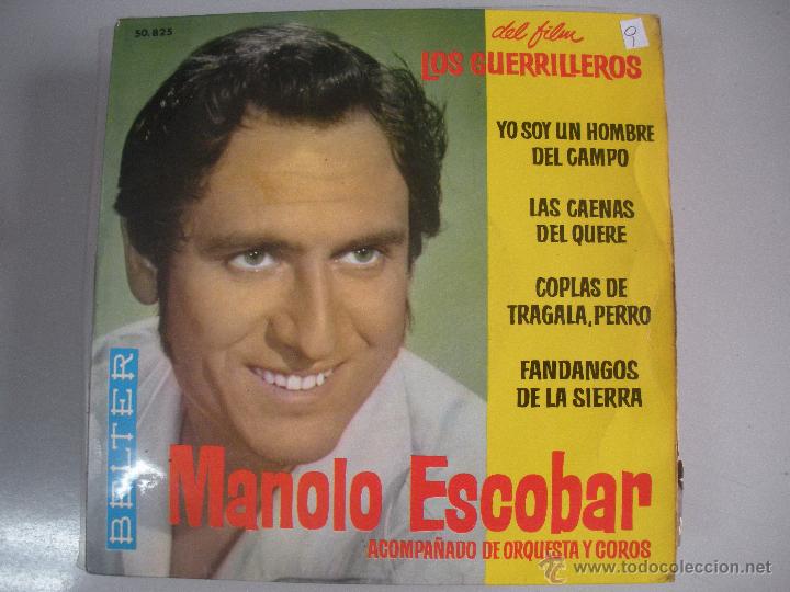Discos de vinilo: MAGNIFICO SINGLE DE - MANOLO - ESCOBAR _ - Foto 1