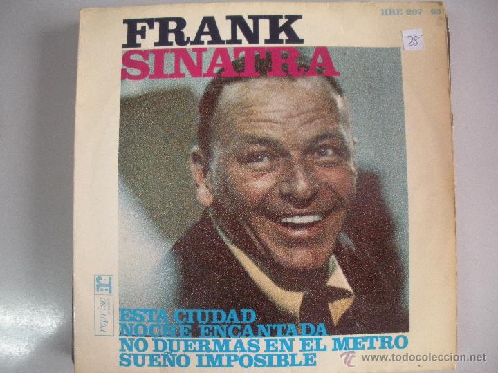 Discos de vinilo: MAGNIFICO SINGLE DE - FRANK - SINATRA - - Foto 1