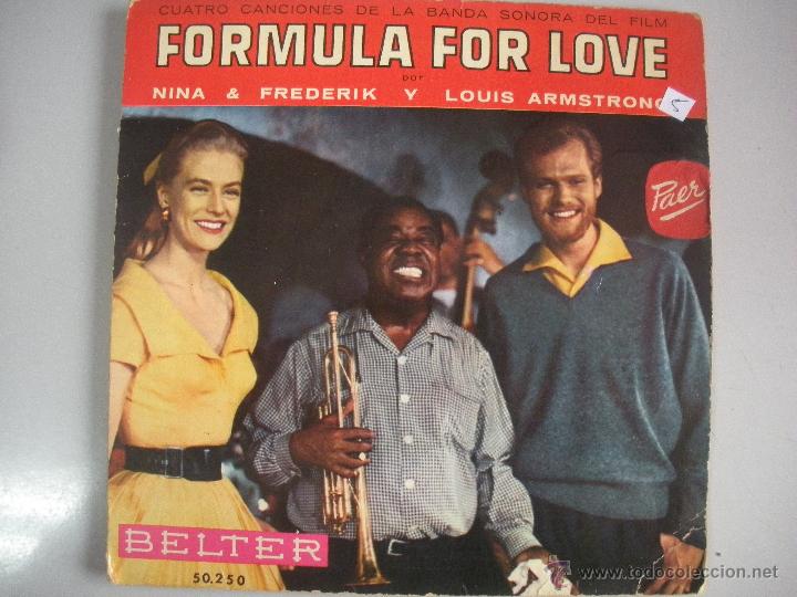 Discos de vinilo: MAGNIFICO SINGLE DE - FORMULA -FOR - LOVE - - Foto 1