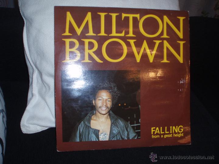 Discos de vinilo: milton brown-falling from a great height.nightmare records - Foto 1