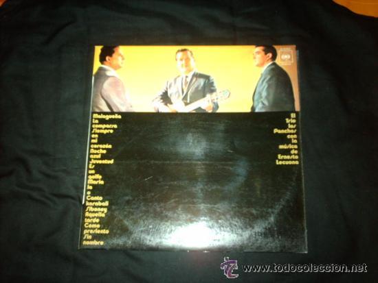 Vinyl records: TRIO LOS PANCHOS-LA MUSICA DE ERNESTO LECUANA 1985
