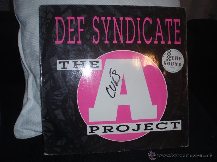Discos de vinilo: def syndicate-the a project.ffr 1225 - Foto 1
