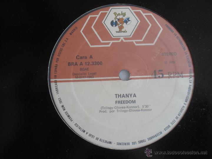 Discos de vinilo: THANYA FREEDOM - Foto 2