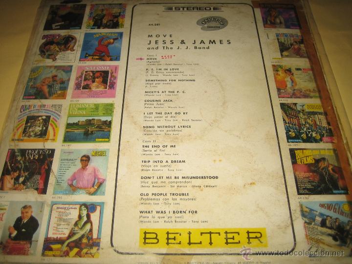 Discos de vinilo: JESS & JAMES - 1968 - ED. ESPA&Ntilde;OLA - Foto 2