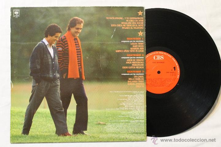 Discos de vinilo: DUO DINAMICO LP VINILO CBS SPAIN 1986 - Foto 2