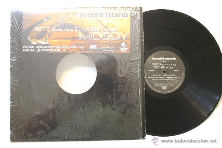 Discos de vinilo: BPT FEATURING DM BINXTER MOODY REMIXES MAXI SINGLE 2005 CANADA - Foto 2