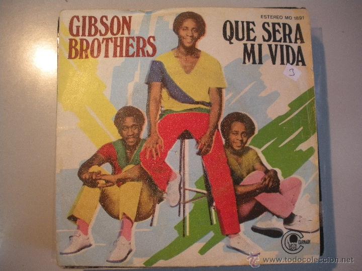 Discos de vinilo: MAGNIFICO SINGLE DE - GIBSON - BROTHERS - - Foto 1