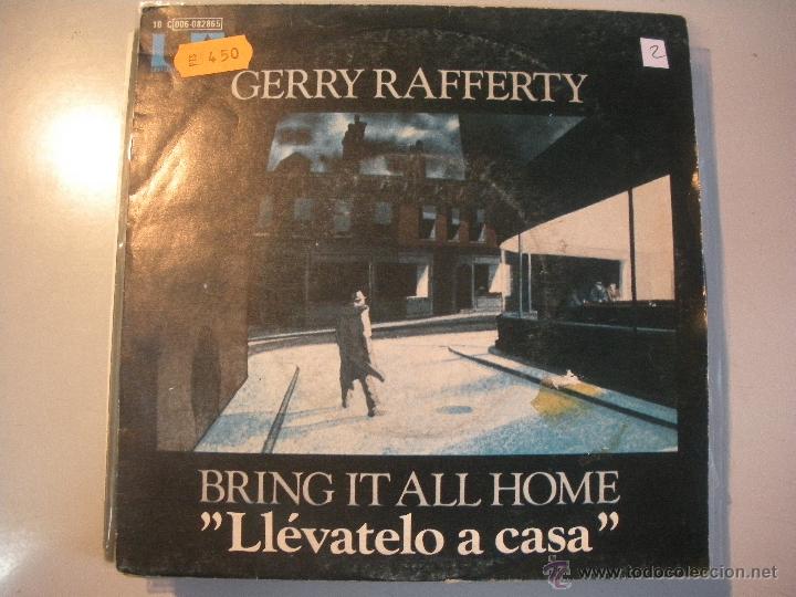 Discos de vinilo: MAGNIFICO SINGLE DE - GERRY - RAFFERTY - - Foto 1