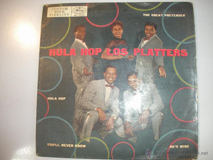 Discos de vinilo: MAGNIFICO SINGLE DE - LOS - PLATTERS - - Foto 1