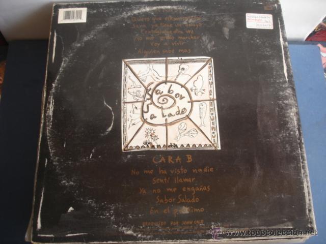 Discos de vinilo: LOS RONALDOS SABOR SALADO GATEFOLD (SOLO CARPETA + INSERT) - Foto 3