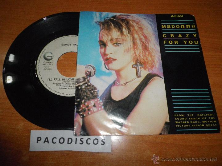 Madonna Crazy For You I Ll Fall In Love Again Buy Vinyl Singles Pop Rock International Of The 80s At Todocoleccion