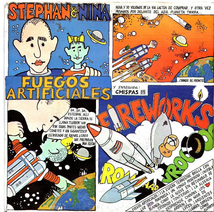 Discos de vinilo: STEPHAN & NINA FUEGOS ARTIFICIALES - Foto 1