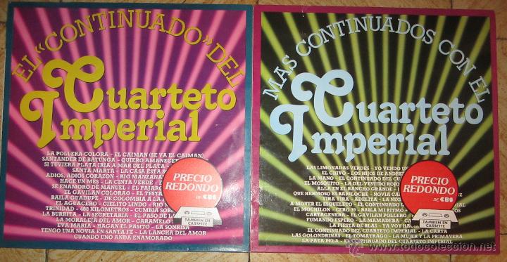 Disques de vinyle: EL CONTINUANDO DEL CUARTETO IMPERIAL VOL. 1 y 2