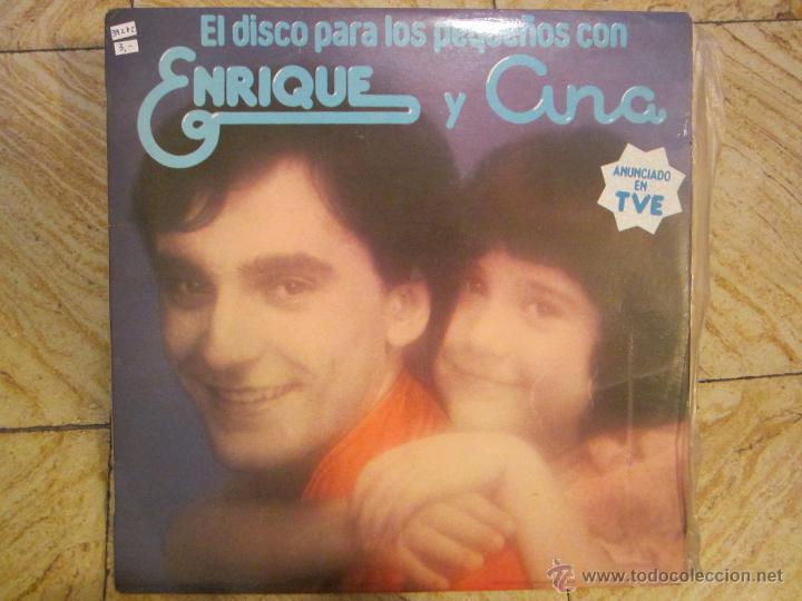 Discos de vinilo: EL DISCO PARA LOS PEQUE&Ntilde;OS CON ENRIQUE Y ANA - Foto 1